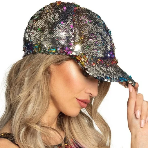 Rainbow Reversible Cap