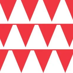 Red Paper Bunting - 4.5M