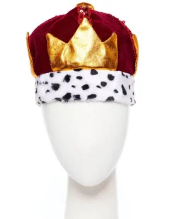 Red Plush King's Crown