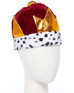 Red Plush King's Crown