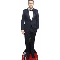 Ryan Reynolds Tuxedo Cardboard Cutout - 188Cm X 55Cm
