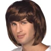 70S Brown Wig