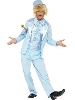 90S Stupid Tuxedo Blue - Adult Costume