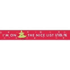 Santa Please Stop Here Paper Door Banners - 1M (3Pk)