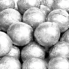 Silver Foil Chocolate Balls - 25Pk