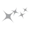 Silver Glitter Crown Headband