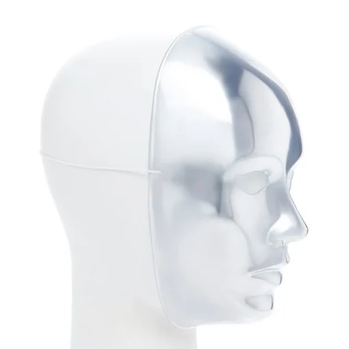 Silver Masquerade Face Mask