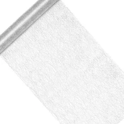 Silver Mesh Table Runner - 9M