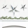 Silver Star Fireplace Decorating Kit