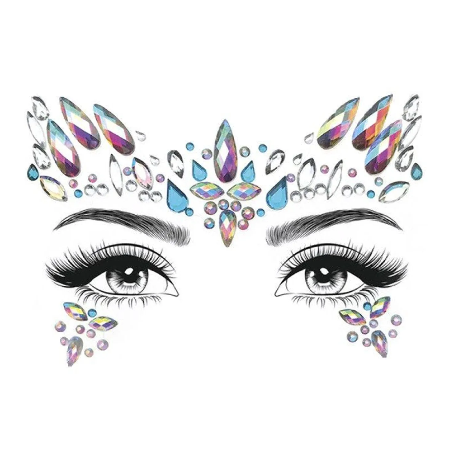 Snow Angel Face Gems