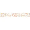 Sparking Fizz 'Happy 60Th Birthday' Banner - 2.7M