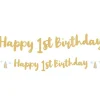 1St Birthday Blue Letter Banner - 1.8M