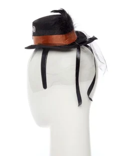 Steampunk Gear Mini Top Hat