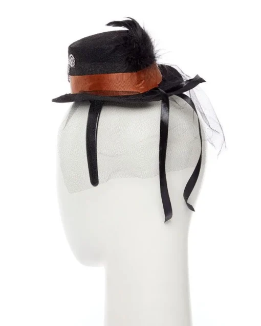 Steampunk Gear Mini Top Hat
