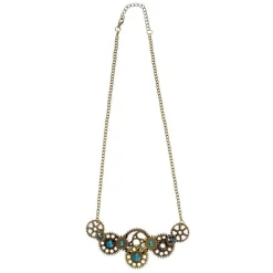Steampunk Gear Necklace