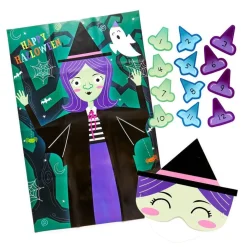 Stick The Nose On The Witch Game