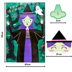 Stick The Nose On The Witch Game