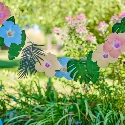 Tiki Tropics Paper Palms Garland