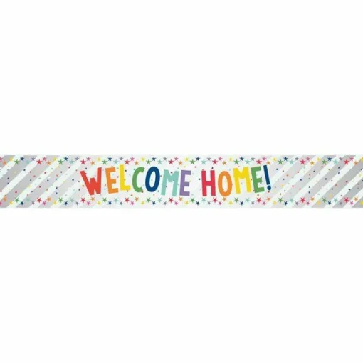 Welcome Home Foil Banner