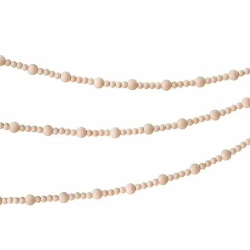 Wooden Beads Garland - 3M
