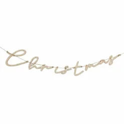 Wooden 'Christmas' Banner - 1.5M