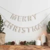Wooden Merry Christmas Banner - 1.5M