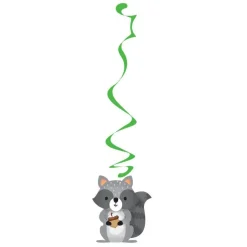 Woodland Animals Hanging Swirls (5Pk)