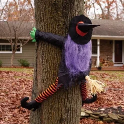 Wrong Way Witch Tree Hugger - 91Cm